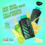 vozol gear power 20000 puffs price in dubai LEMON LIME