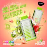 vozol gear power 20000 puffs price in dubai STRAWBERRY KIWI