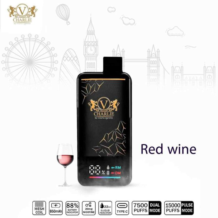 VICIG Charlie 15000 Puffs Price in Dubai RED WINE