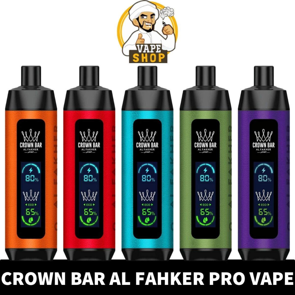 AL FAKHER Crown Bar Pro 8000 Puff Disposable Vape in Dubai