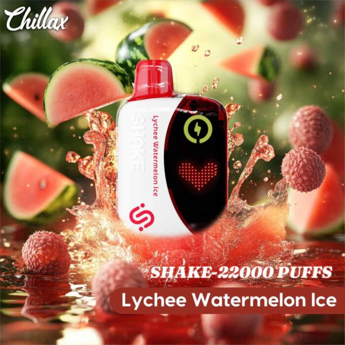 CHILLAX Shake 22000 Puffs Price in Dubai LYCHEE WATERMELON ICE