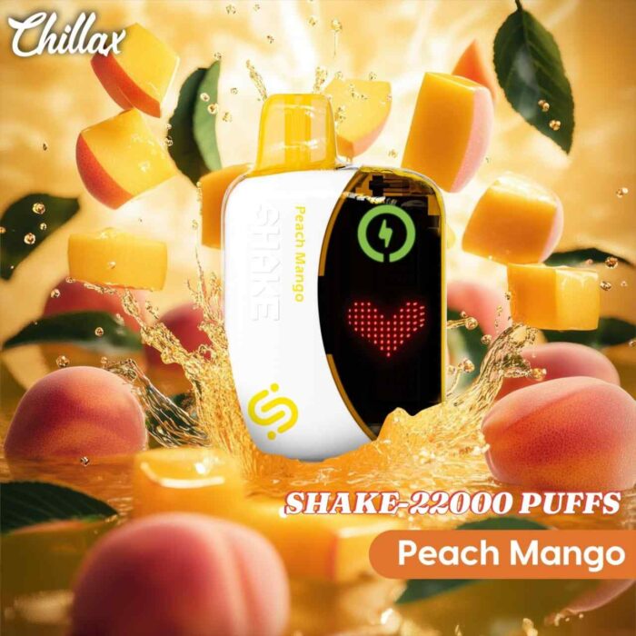 CHILLAX Shake 22000 Puffs Price in Dubai PEACH MANGO