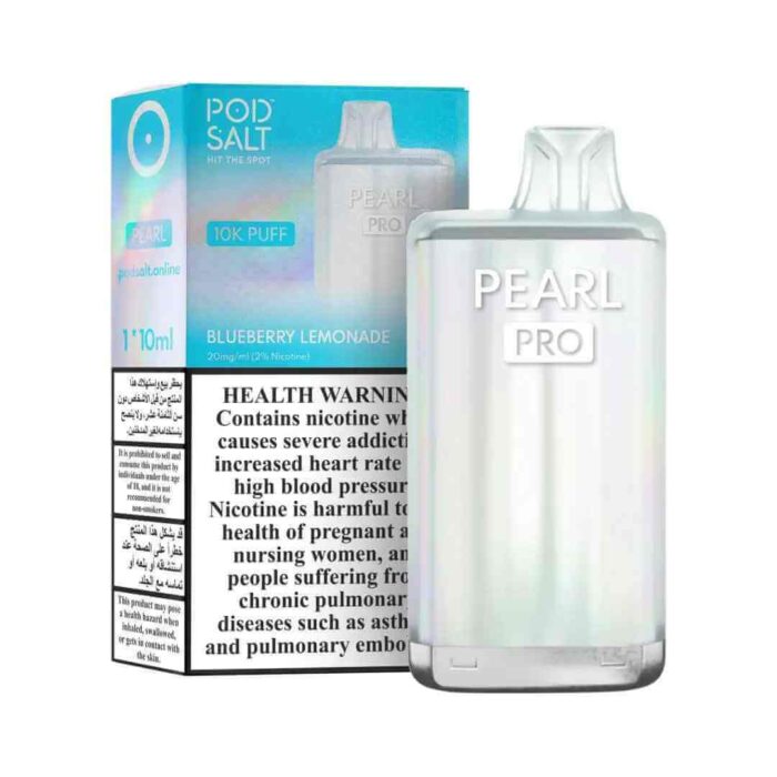 PODSALT Pearl Pro 10000 Puffs Price in Dubai BLUEBERRY LEMONADE