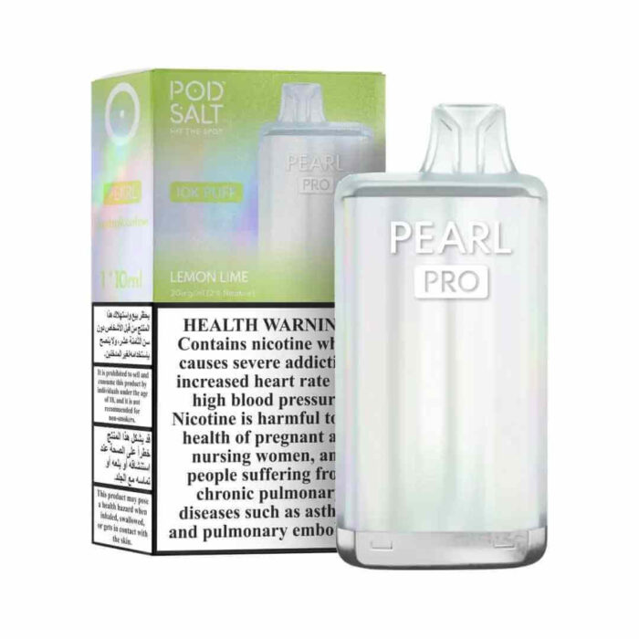 PODSALT Pearl Pro 10000 Puffs Price in Dubai LEMON LIME