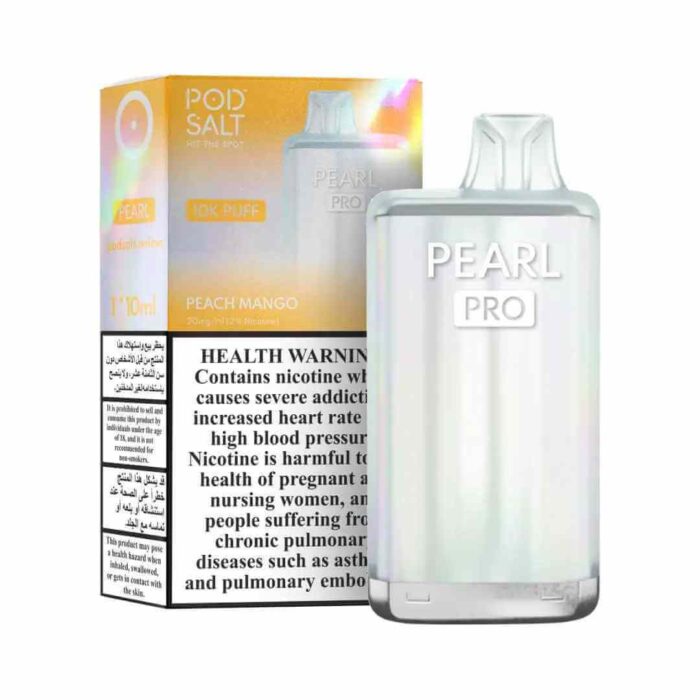 PODSALT Pearl Pro 10000 Puffs Price in Dubai PEACH MANGO