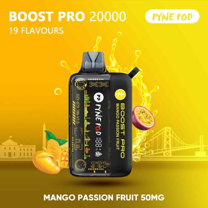 PYNE POD BOOST PRO 20000 Puffs Price in Dubai MANGO PASSION FRUIT