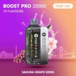 PYNE POD BOOST PRO 20000 Puffs Price in Dubai SAKURA GRAPE