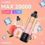 VNSN MAX 20000 Puffs 20K Price in Dubai PEACH ICE