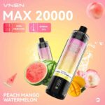 VNSN MAX 20000 Puffs 20K Price in Dubai PEACH MANGO WATERMELON