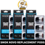 smok novo replacement pods price Dubai MESHED 0.6ohm