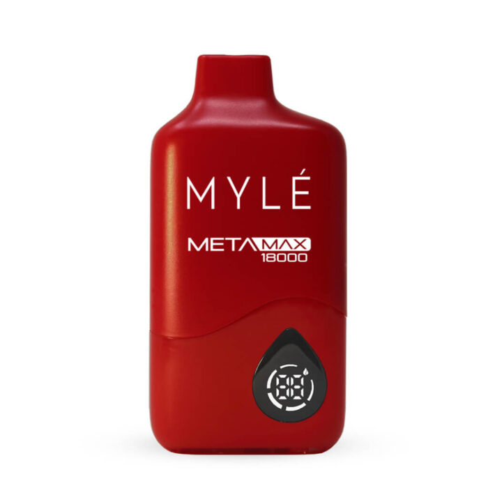 MYLE META MAX 18000 Puffs Disposable Vape Price in Dubai Red Apple