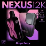 POD SALT Nexus 12000 Puffs Price in Dubai GRAPE BERRY