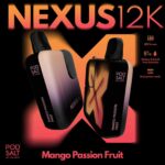 POD SALT Nexus 12000 Puffs Price in Dubai MANGO PASSION FRUIT