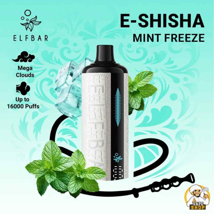 ELF BAR E SHISHA 16000 Puffs Price in Dubai MINT FREEZE