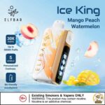 ELF BAR ICE KING 30000 PRICE IN DUBAI MANGO PEACH WATERMELON