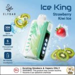 ELF BAR ICE KING 30000 PRICE IN DUBAI STRAWBERRY KIWI ICE