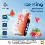 ELF BAR ICE KING 30000 PRICE IN DUBAI STRAWBERRY WATERMELON