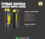 FITBAR Shisha 30000 Puffs Price