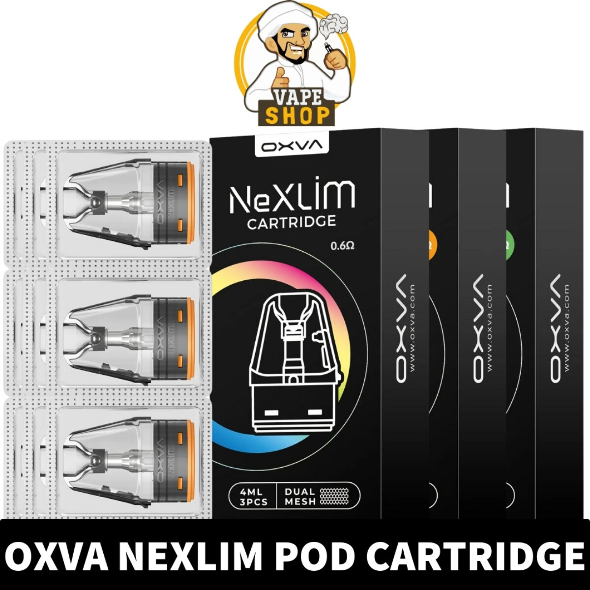 OXVA NEXLIM Pod Cartridge Price in Dubai - 3PCS