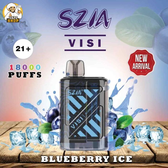 SZIA Visi 18000 Puffs Price in Dubai BLUEBERRY ICE