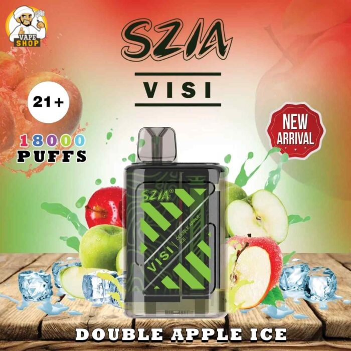 SZIA Visi 18000 Puffs Price in Dubai DOUBLE APPLE ICE