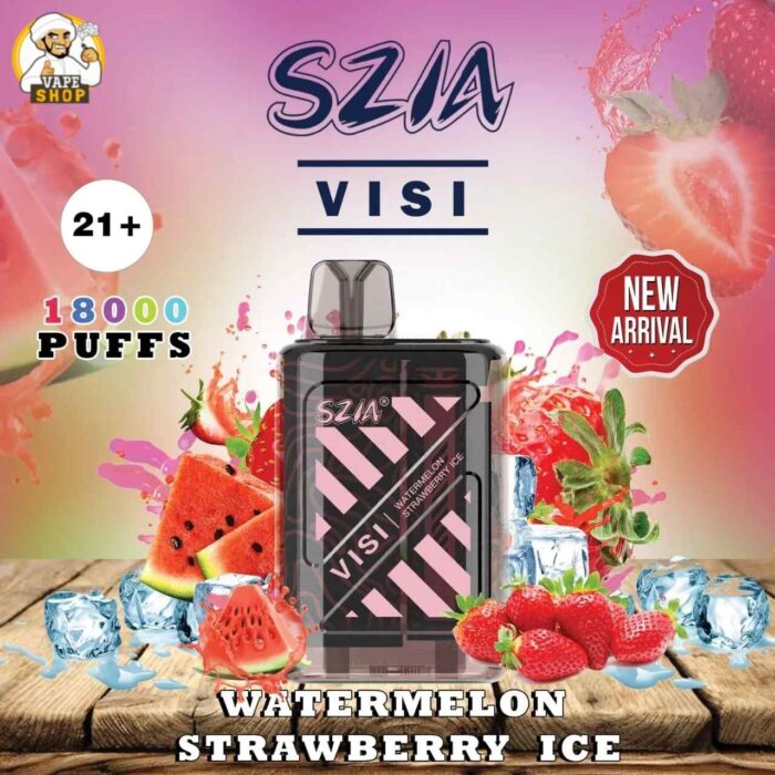 SZIA Visi 18000 Puffs Price in Dubai WATERMELON STRAWBERRY ICE