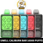 UWELL Caliburn Bar 16000 Puffs Disposable Vape in Dubai