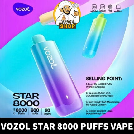 VOZOL Star 8000 Puffs Price in Dubai