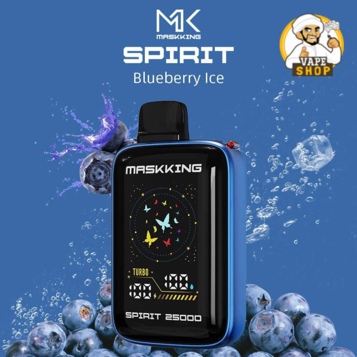 MASKKING Spirit 25000 Puffs Price in Dubai BLUEBERRY ICE