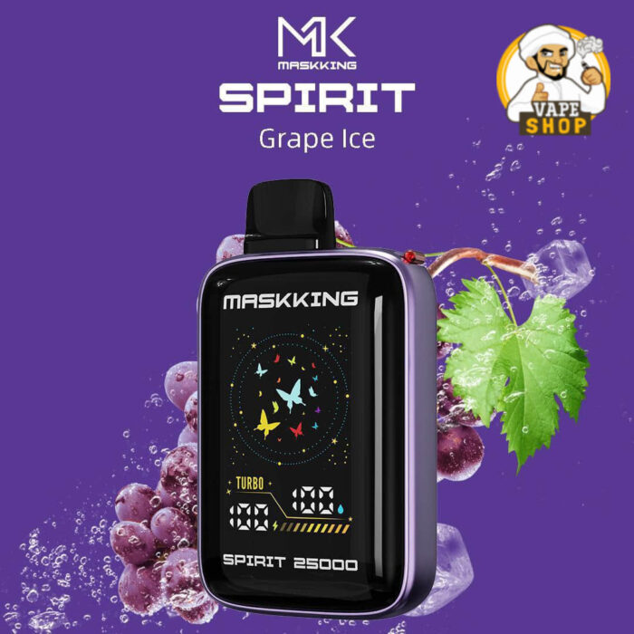 MASKKING Spirit 25000 Puffs Price in Dubai GRAPE ICE