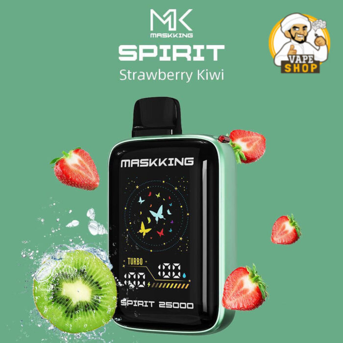 MASKKING Spirit 25000 Puffs Price in Dubai STRAWBERRY KIWI