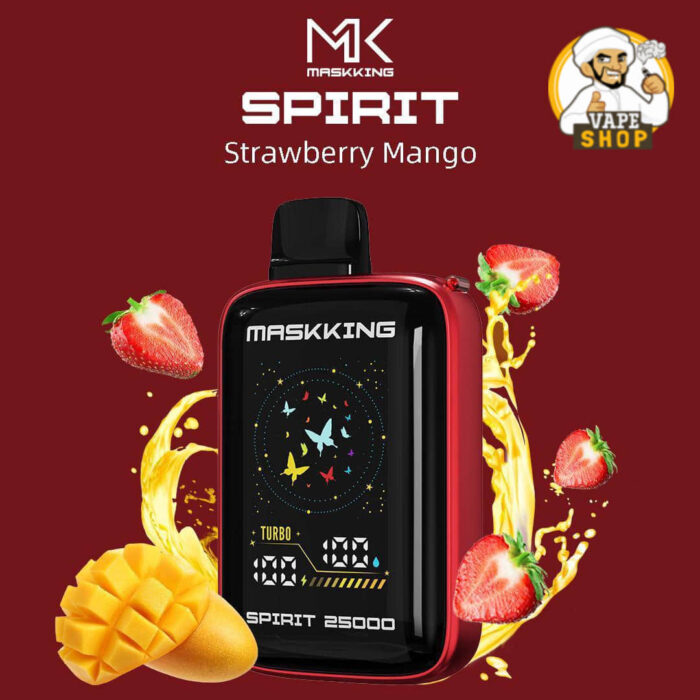 MASKKING Spirit 25000 Puffs Price in Dubai STRAWBERRY MANGO