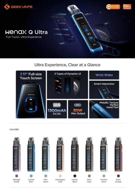 GEEKVAPE Wenax Q Ultra