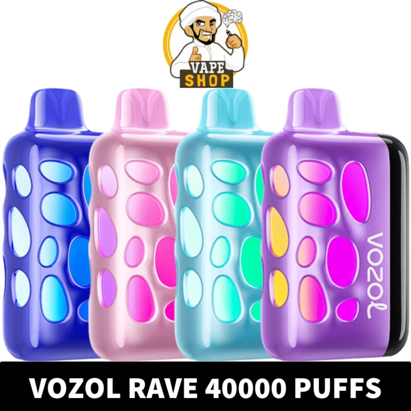 VOZOL RAVE 40000 Puffs Disposable Vape in Dubai
