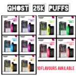 Vapes bars GHOST Galaxy 25000