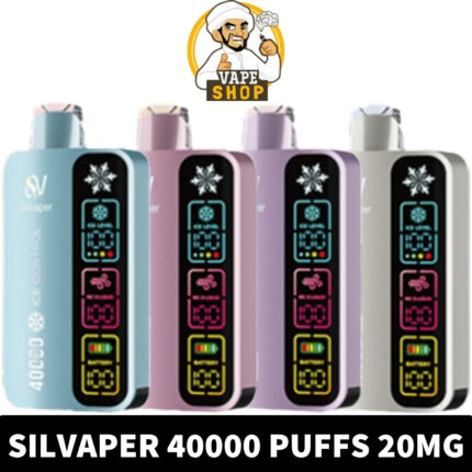 SILVAPER 40000 PUFFS