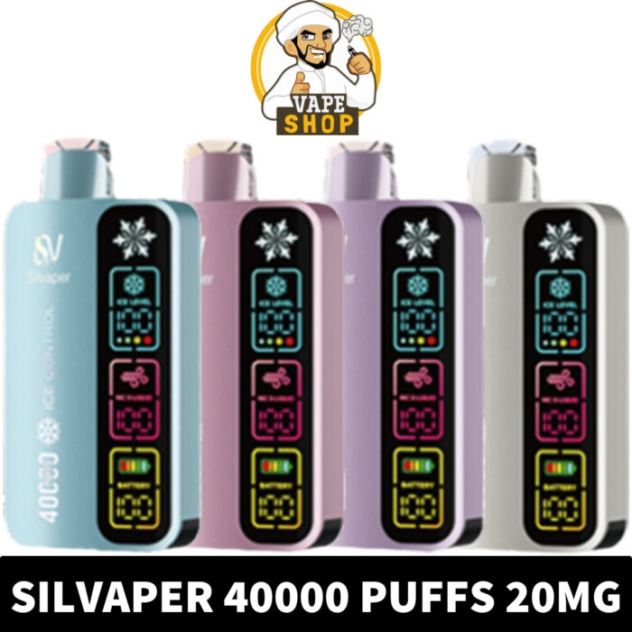 SILVAPER 40000 PUFFS