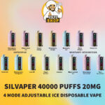 SILVAPER 40000 PUFFS DISPOSABLE VAPE