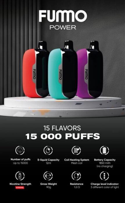 FUMMO POWER 15000 PUFFS IN DUBAI