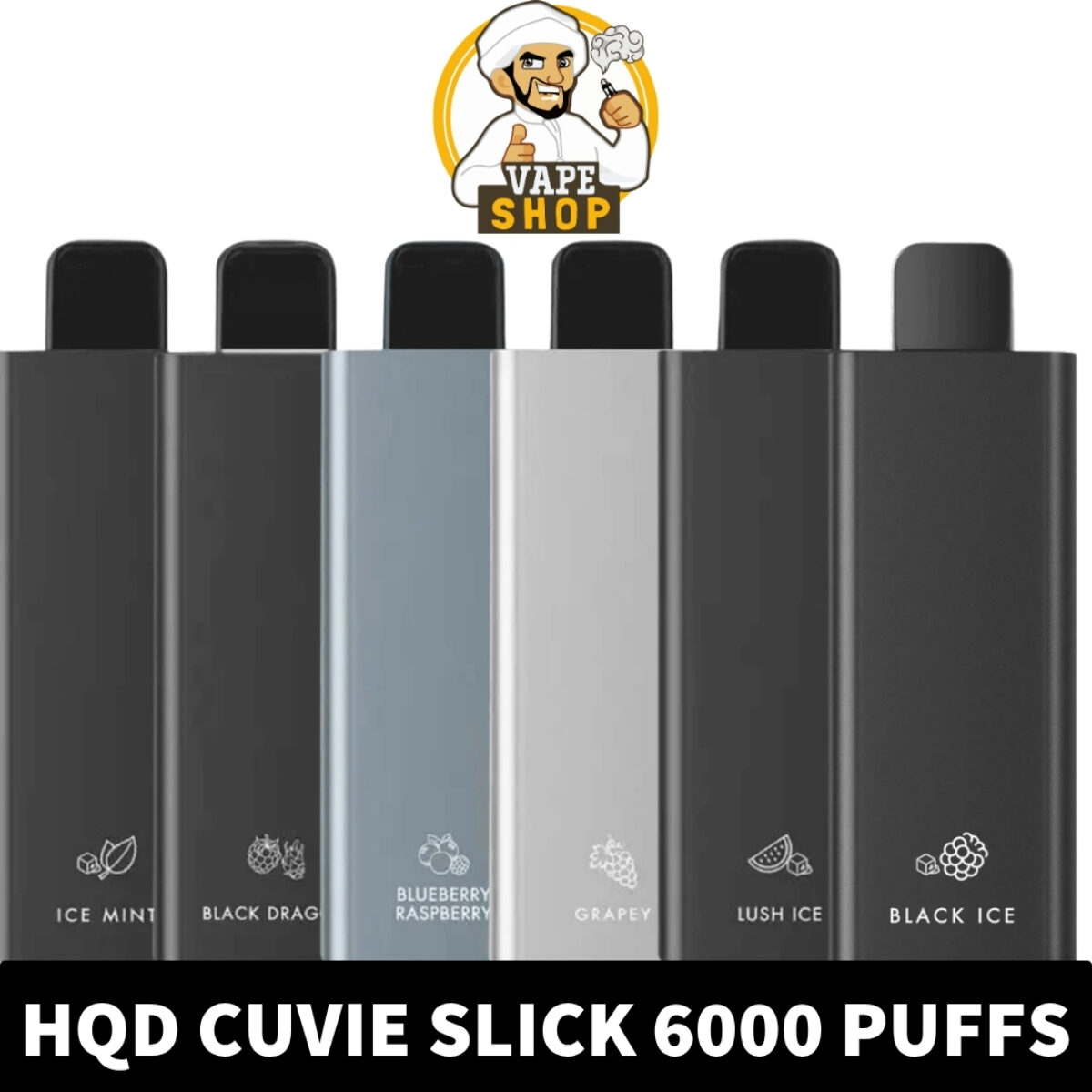 hdq vape HQD Super Pro Reusable Vape 600 Puffs Slender Type