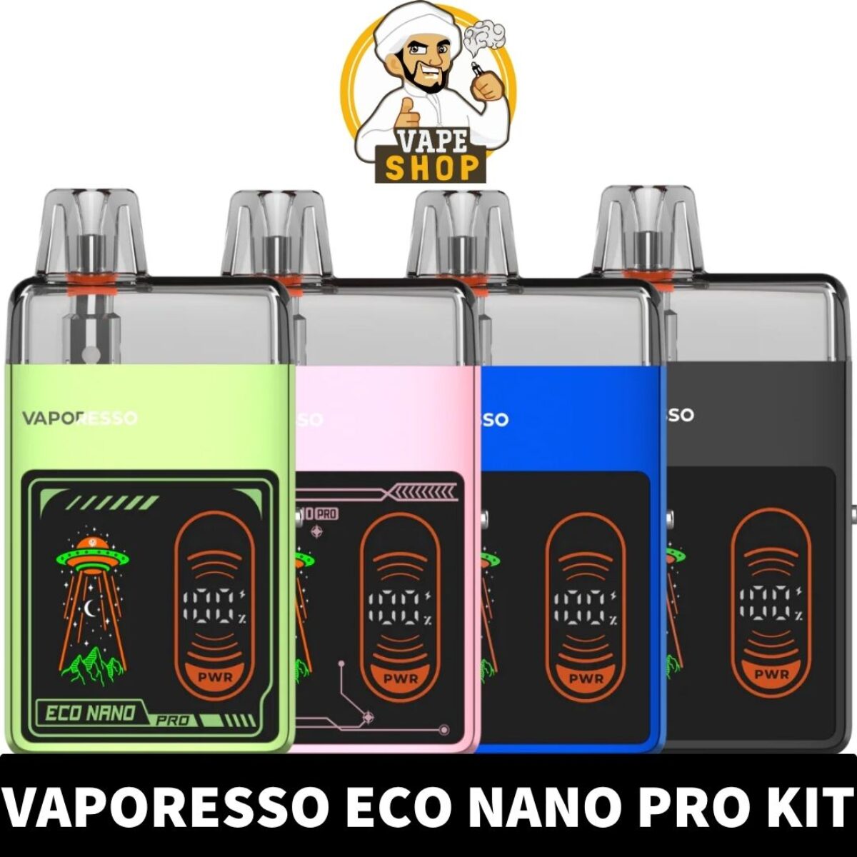 bidone aspira solidi e liquidi Vaporesso Eco Nano Pro Kit