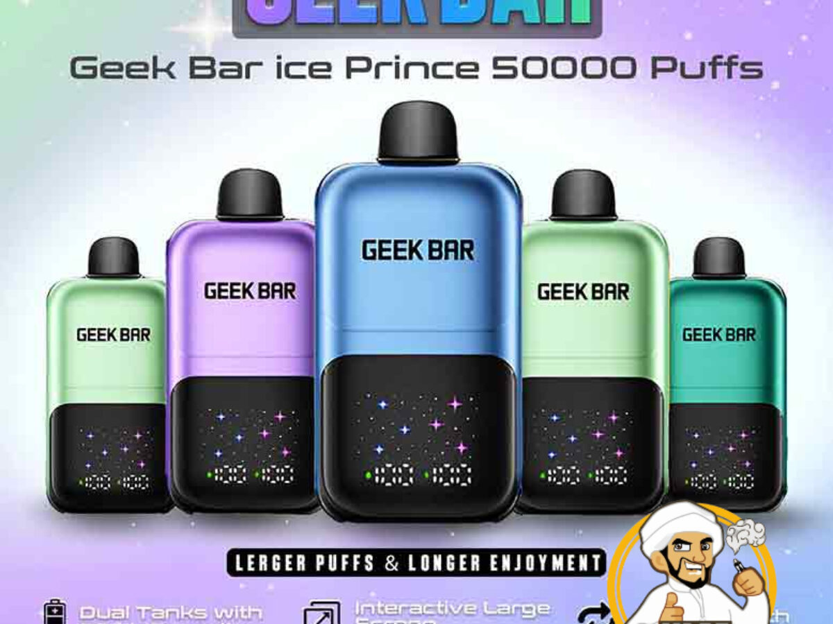 Geek Bar Ice Prince 50000 Puffs Disposable Vape