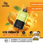 Geek Bar Ice Prince Up To 50000 Puffs 50mg Nicotine Disposable Mexico Mango Ice