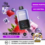 Geek Bar Ice Prince Up To 50000 Puffs 50mg Nicotine Disposable Mixed Berries Ice