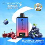 Hayati Pro Ultra Plus 50000 Puffs 20MG Nicotine Blue Razz Cherry