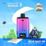 Hayati Pro Ultra Plus 50000 Puffs 20MG Nicotine Blue Razz GB