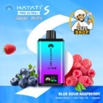 Hayati Pro Ultra Plus 50000 Puffs 20MG Nicotine Blue Sour Raspberry