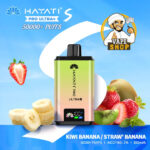 Hayati Pro Ultra Plus 50000 Puffs 20MG Nicotine Kiwi Banana Straw Banana