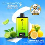 Hayati Pro Ultra Plus 50000 Puffs 20MG Nicotine Lemon Lime