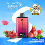Hayati Pro Ultra Plus 50000 Puffs 20MG Nicotine Straw Guava Dragon Berries
